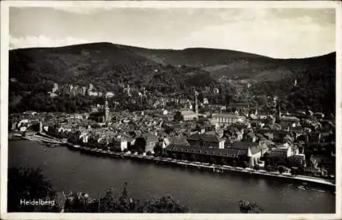 Ak Heidelberg am Neckar, Panorama