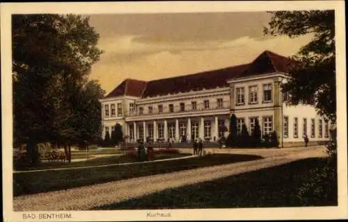 Ak Bad Bentheim in Niedersachsen, Blick auf das Kurhaus
