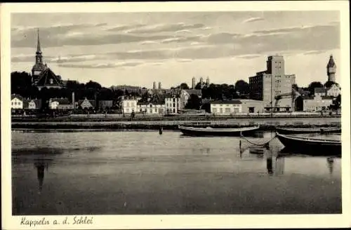Ak Kappeln an der Schlei, Gesamtansicht