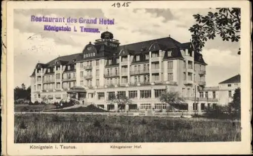 Ak Königstein im Taunus, Königsteiner Hof