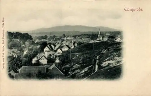 Ak Elbingerode Oberharz am Brocken, Gesamtansicht