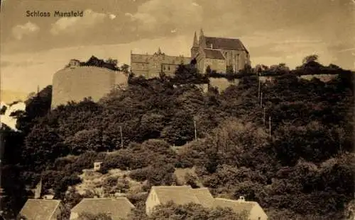 Ak Mansfeld im Harzvorland, Schloss
