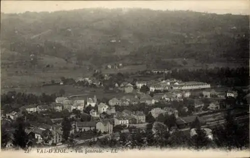 Ak Le Val-d'Ajol Vosges, Gesamtansicht