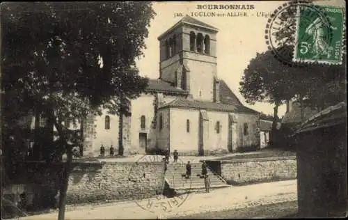 Ak Toulon sur Allier, Kirche