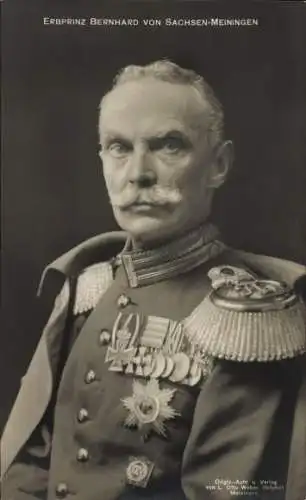Ak Erbprinz Bernhard von Sachsen-Meiningen