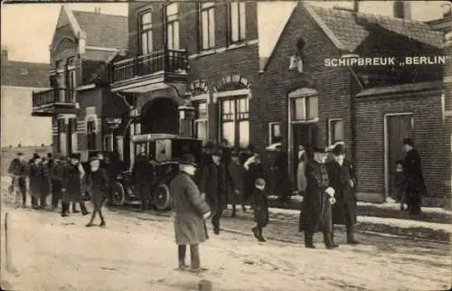 Ak Schiffbruch Berlin, Prinz Hendrik, Hoek van Holland, American Hotel