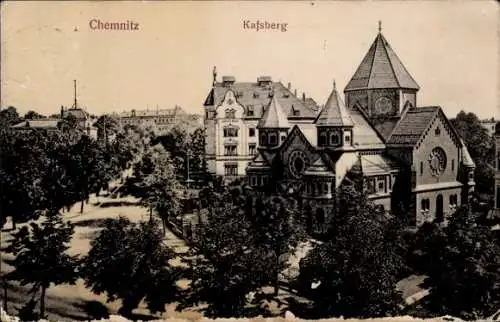 Judaika Ak Kaßberg Chemnitz in Sachsen, Synagoge