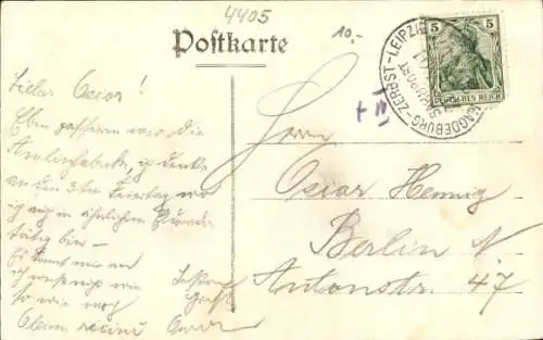 Ak Jeßnitz Jessnitz in Anhalt, Blick über die Stadt