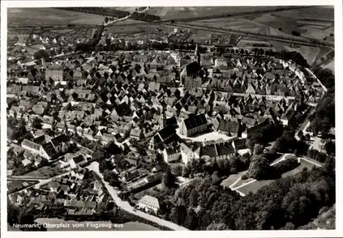 Ak Neumarkt in der Oberpfalz, Fliegeraufnahme