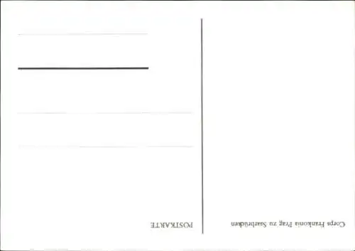Studentika Ak Saarbrücken, Corps Frankonia Prag, Wappen