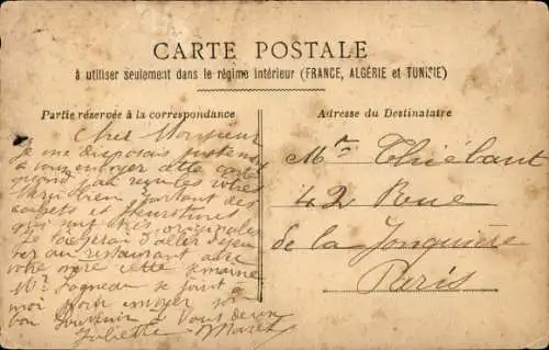 Künstler Ak Willette, Paris XI., Reklame, Feindel Chirurgien-Dentiste, Place de la Batille