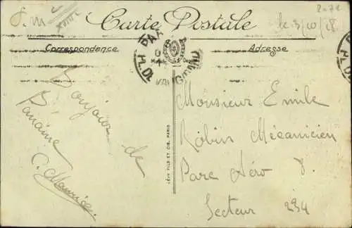 Ak Paris XVIII. Arrondissement Buttes-Montmartre, Le Moulin de la Galette