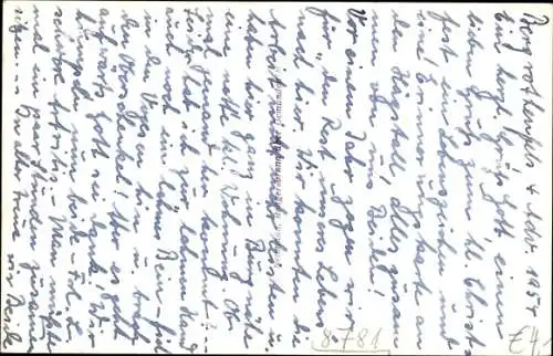 Ak Fellen Sankt Goar am Rhein, Hügstall