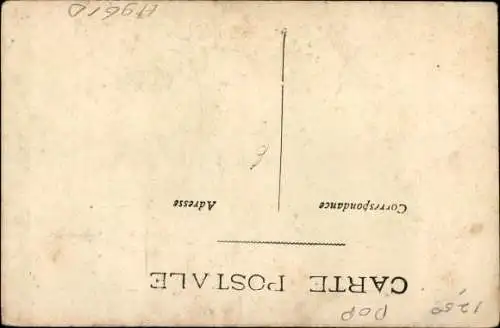 Ak Schwangere Frau mit Hampelmann