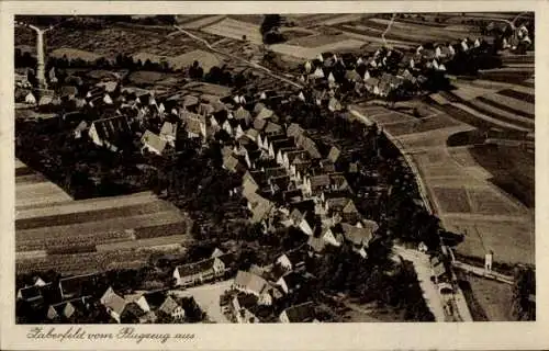 Ak Zaberfeld in Württemberg, Luftaufnahme