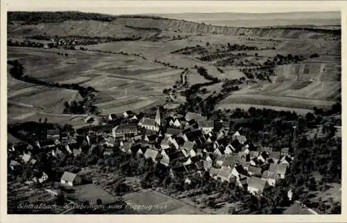 Ak Schwalbach am Taunus Hessen, Luftaufnahme