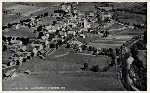Ak Ebenhofen Biessenhofen im Ostallgäu, Luftbild