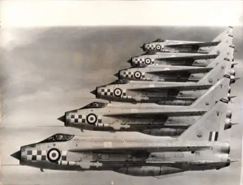 Foto Britische Militärflugzeuge, English Electric Lightning, Royal Air Force