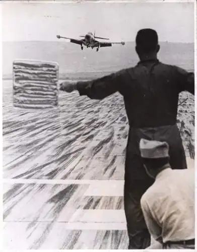 Foto Amerikanisches Militärflugzeug, Grumman, F9F Panther