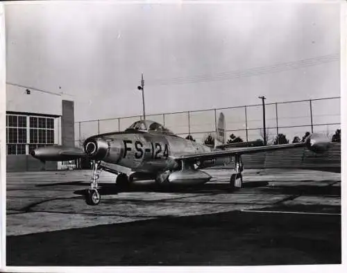 Foto Amerikanisches Militärflugzeug, Republic F-84