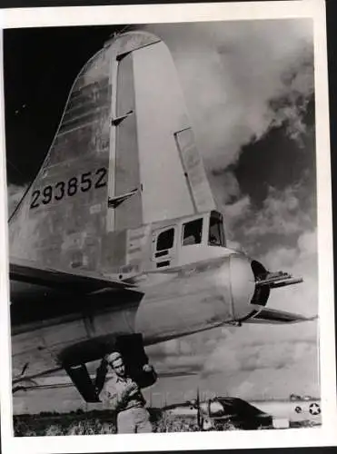 Foto Amerikanisches Militärflugzeug Boeing B17