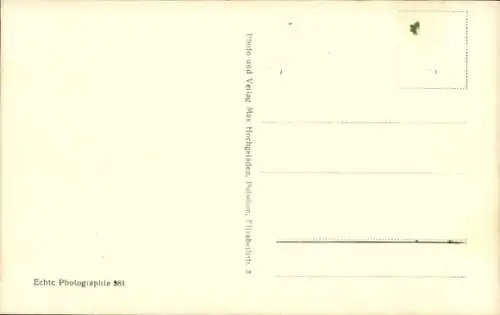 Ak Potsdam in Brandenburg, Postgebäude, Straßenpartie