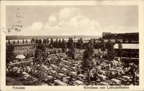 Ak Potsdam, Wirtshaus zum Luftschiffhafen
