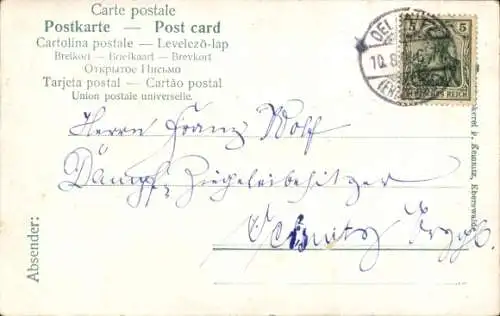 Ak Potsdam, Kaiser Wilhelm II. bei der Parade