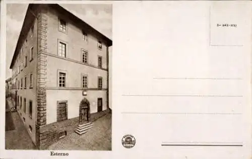 Ak Cortona Arezzo Toscana, Seminario Vescovile