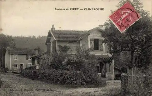 Ak Cirey Meurthe et Moselle, Clineroche, Häuser