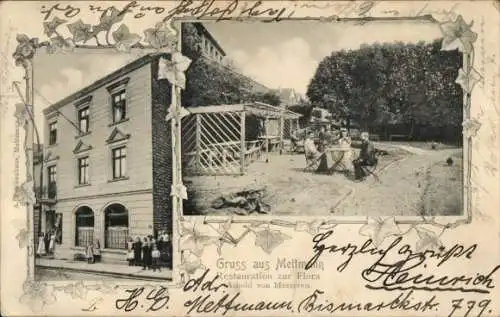 Ak Mettmann in Nordrhein Westfalen, Restauration zur Flora
