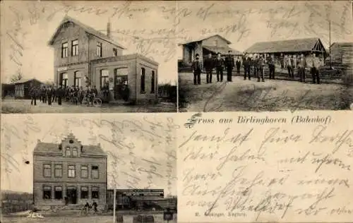 Ak Birlinghoven Sankt Augustin Nordrhein Westfalen, Bahnhof