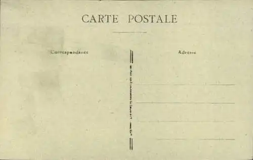 Ak Mann in bretonischer Tracht mit Zither