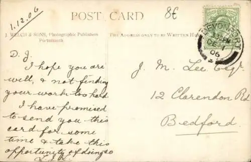 Foto Ak Britisches Kriegsschiff