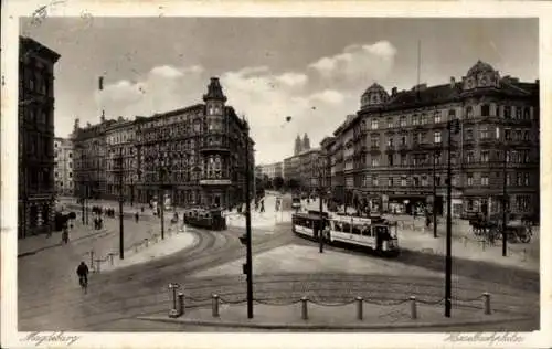 Ak Magdeburg an der Elbe, Hasselbachplatz