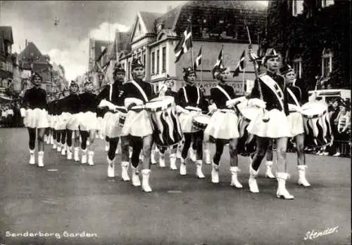 Ak Sønderborg Sönderborg Dänemark, Parade
