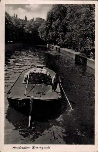 Ak Amsterdam Nordholland Niederlande, Heerengracht