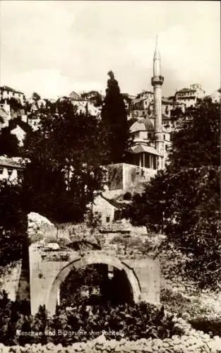 Ak Pocitelj Bosnien Herzegowina, Moschee, Burgruine, türkischer Baustil, historische Architektur