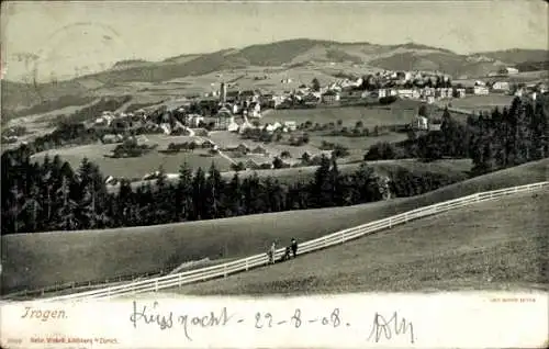 Ak Trogen Kanton Appenzell Ausserrhoden, Panorama