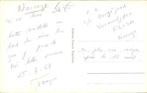 Ak Norwegen, Bauernhof