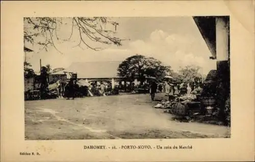 Ak Porto Novo Benin, Un coin du Marche