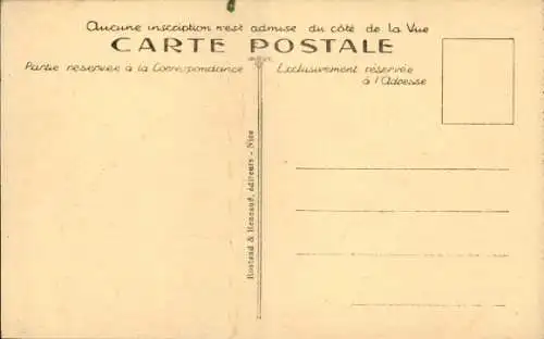 Ak Monaco, Musée Océanographique, Tête de Chien, Meeransicht