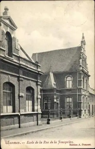 CPA Wasmes Wallonie Hainaut, Ecole de la Rue de la Foncquière