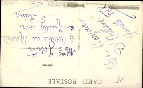 Ak Orléans Loiret, Rue du Tabour, Jeanne d'Arc