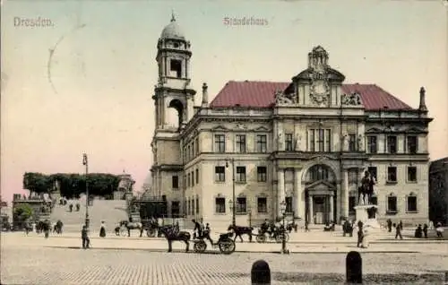 Ak Dresden Altstadt, Ständehaus