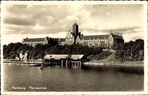 Ak Flensburg Mürwik, Marineschule