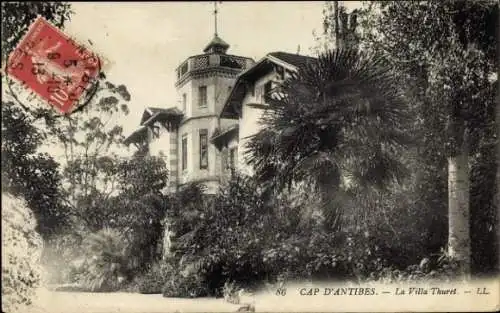 Ak Antibes Alpes Maritimes, Cap, La Villa Thuret
