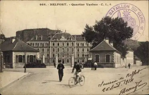 Ak Belfort Beffert Beffort Territoire de Belfort, Quartier Vauban