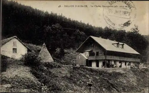 Ak Ballon d'Alsace Vosges, Chalet Bonaparte