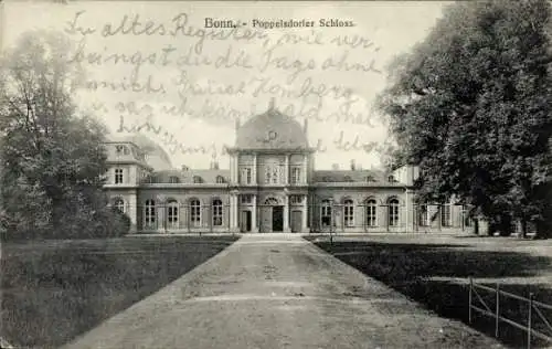Ak Poppelsdorf Bonn am Rhein, Poppelsdorfer Schloss